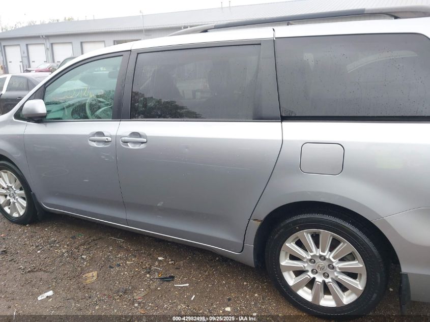 2012 Toyota Sienna Xle 7 Passenger VIN: 5TDDK3DC8CS035825 Lot: 42982498