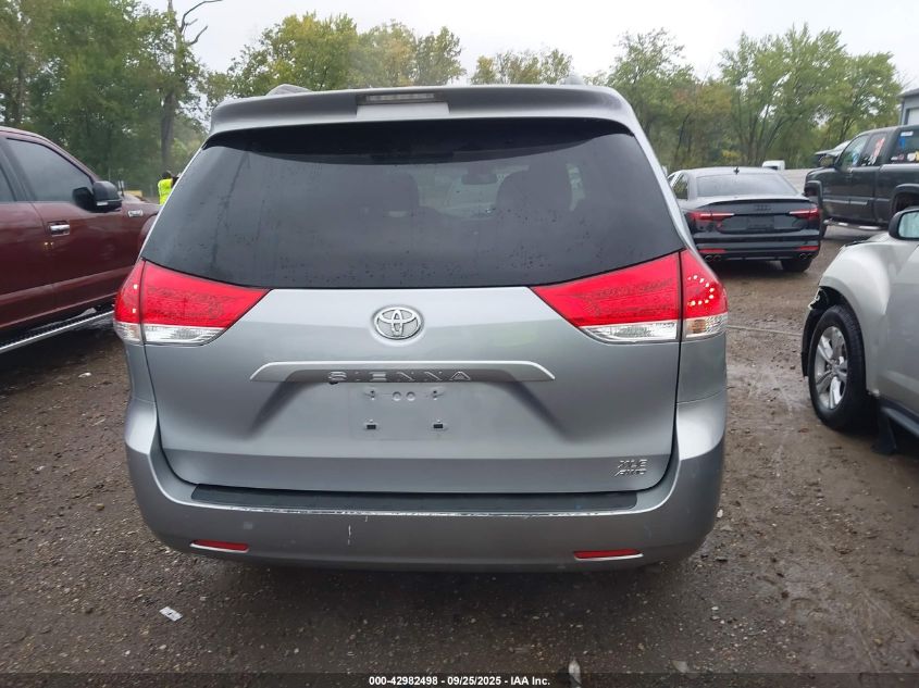 2012 Toyota Sienna Xle 7 Passenger VIN: 5TDDK3DC8CS035825 Lot: 42982498