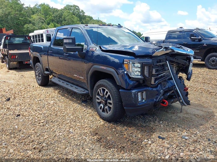 1GT49PEY0NF131657 2022 GMC Sierra 2500Hd 4Wd Standard Bed At4 auction photo 1