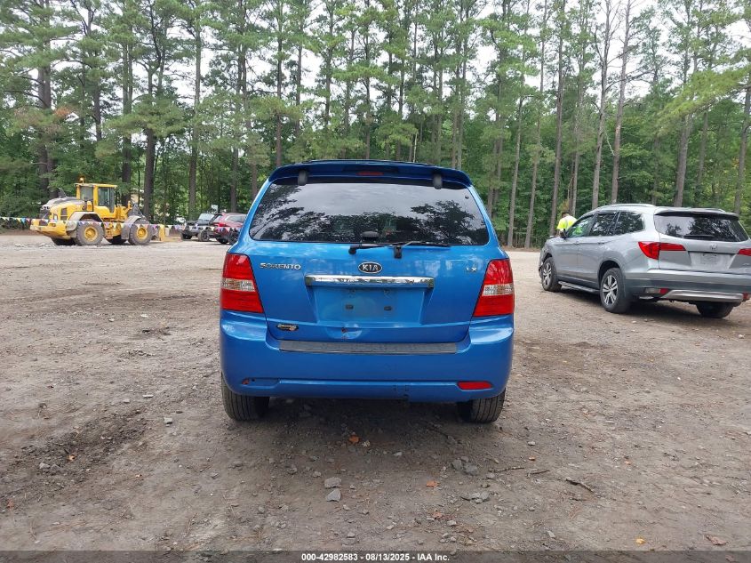 2007 Kia Sorento Lx VIN: KNDJD736075718341 Lot: 42982583
