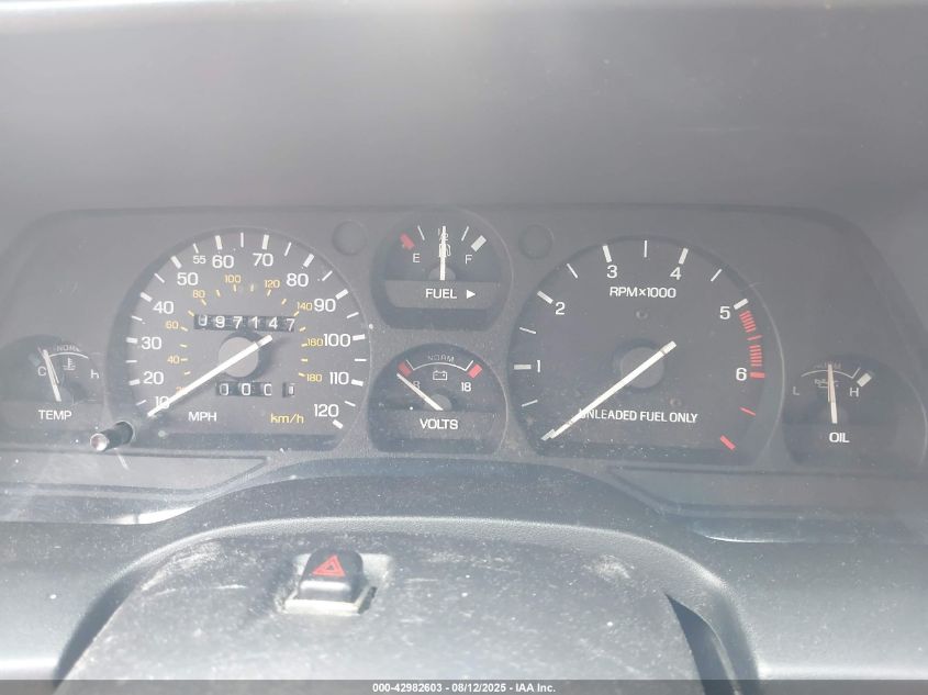 1992 Mercury Cougar Ls VIN: 1MEPM6042NH635396 Lot: 42982603