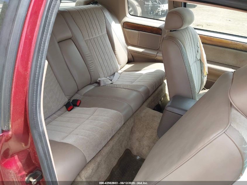 1992 Mercury Cougar Ls VIN: 1MEPM6042NH635396 Lot: 42982603