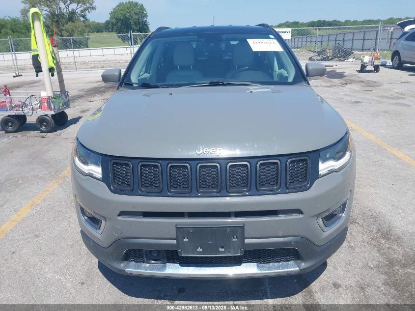 2021 Jeep Compass Limited 4X4 VIN: 3C4NJDCBXMT596279 Lot: 42982613