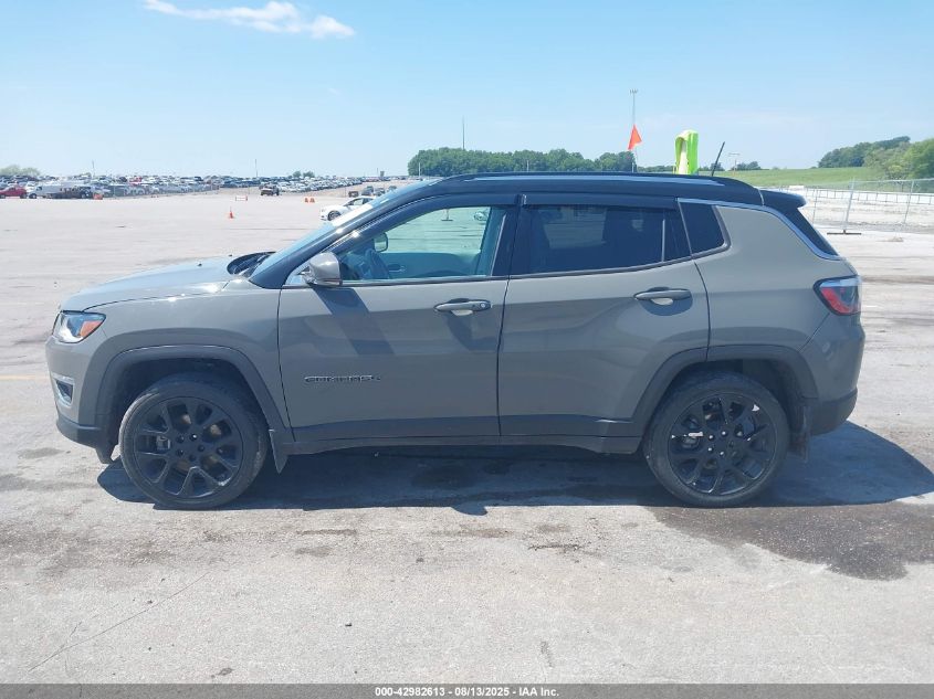 2021 Jeep Compass Limited 4X4 VIN: 3C4NJDCBXMT596279 Lot: 42982613