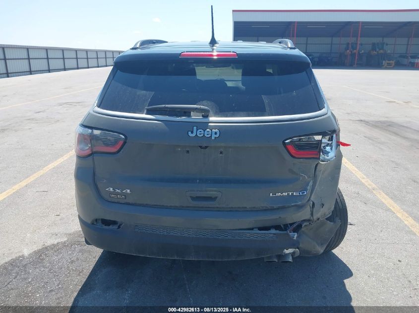 2021 Jeep Compass Limited 4X4 VIN: 3C4NJDCBXMT596279 Lot: 42982613