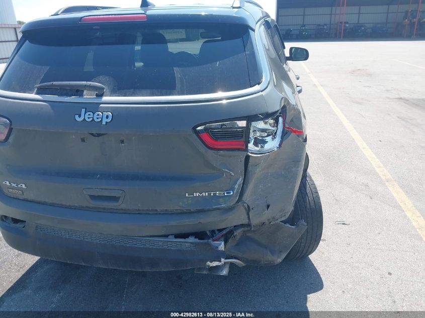 2021 Jeep Compass Limited 4X4 VIN: 3C4NJDCBXMT596279 Lot: 42982613