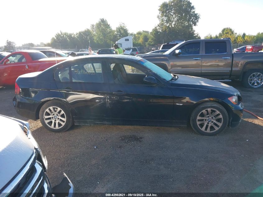 2007 BMW 328I VIN: WBAVA33567PV64763 Lot: 42982621