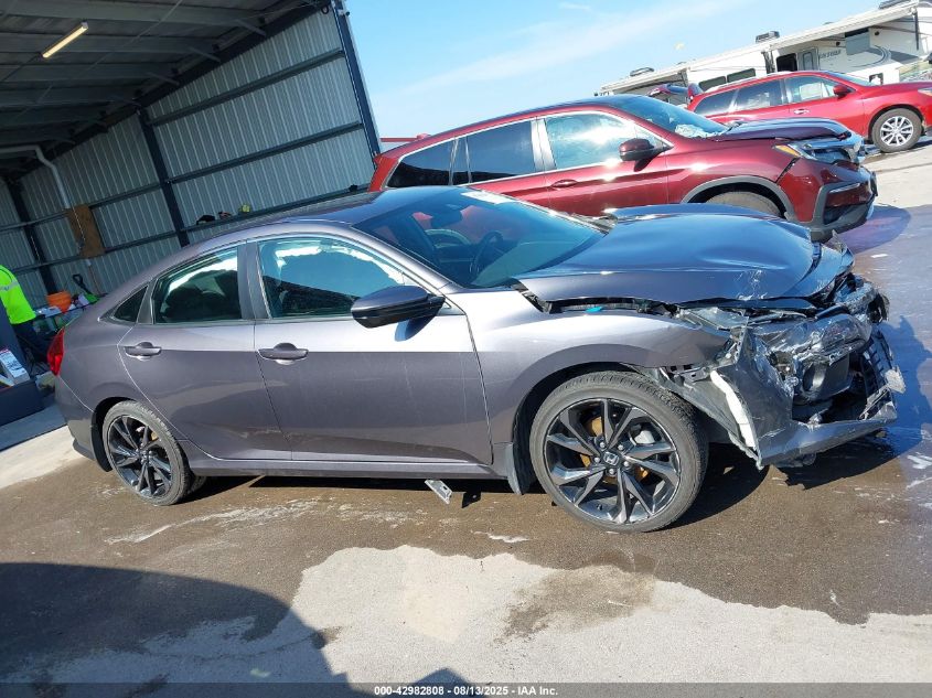 2019 Honda Civic Sport VIN: 19XFC2F86KE002288 Lot: 42982808