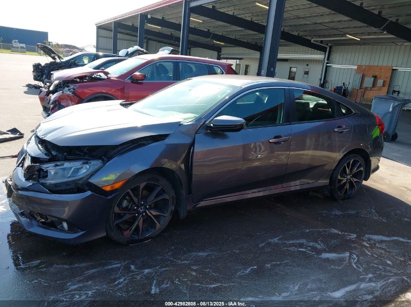 2019 Honda Civic Sport VIN: 19XFC2F86KE002288 Lot: 42982808