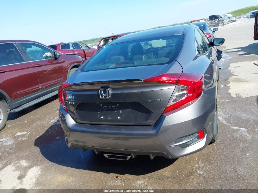 2019 Honda Civic Sport VIN: 19XFC2F86KE002288 Lot: 42982808