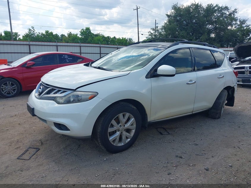 Vin: jn8az1muxbw069425, lot: 43477199, nissan murano sl 20112