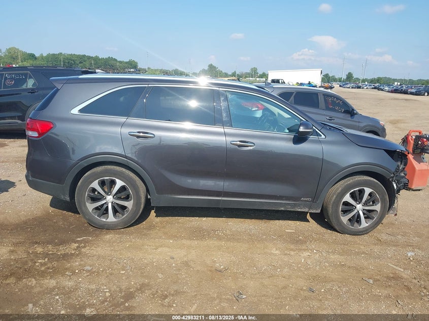 2017 Kia Sorento 2.0 2.0t Ex Black Lot 111042983211 Vin 5XYPHDA14HG276273