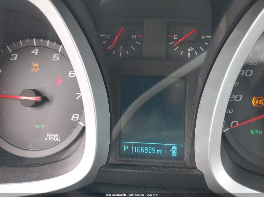 2012 Chevrolet Equinox Ls VIN: 2GNALBEK1C1133299 Lot: 42983428