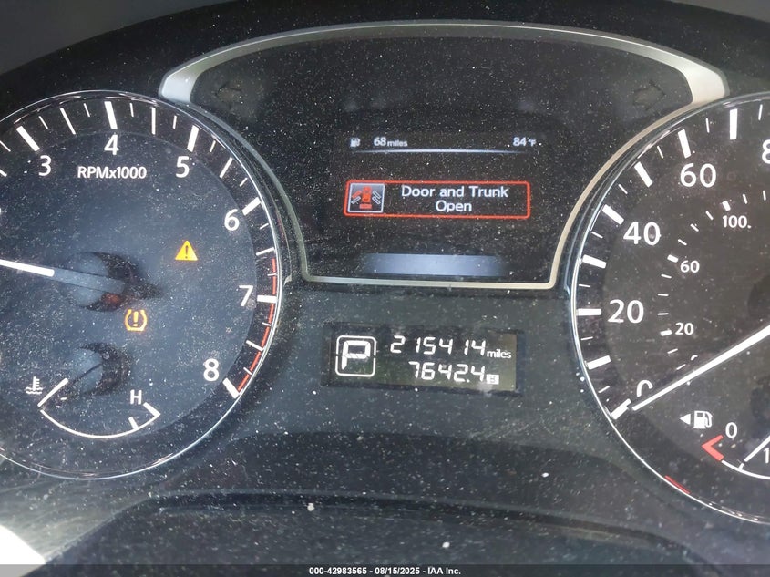 2014 NISSAN ALTIMA 2.5 SV 1N4AL3AP6EC326115