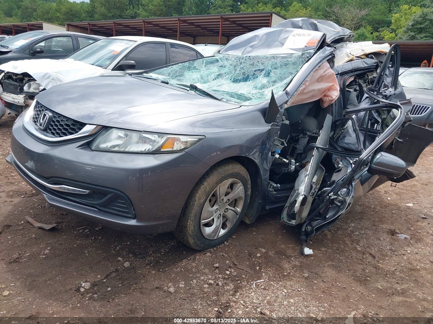 2014 HONDA CIVIC LX - 19XFB2F59EE004825