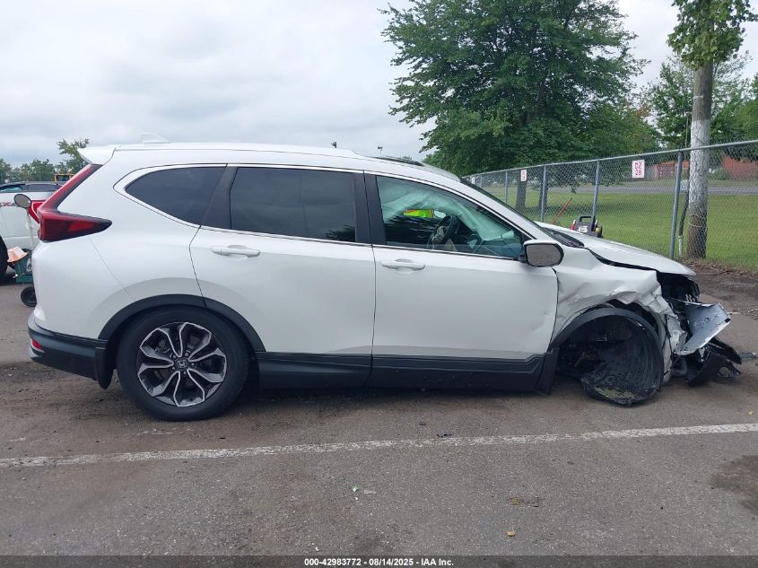 2021 Honda Cr-V Awd Ex VIN: 5J6RW2H54ML010790 Lot: 42983772