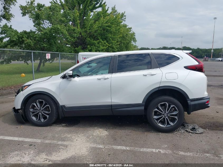 2021 Honda Cr-V Awd Ex VIN: 5J6RW2H54ML010790 Lot: 42983772