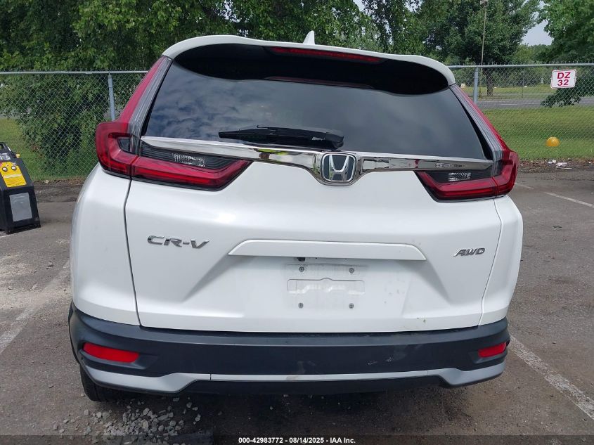 2021 Honda Cr-V Awd Ex VIN: 5J6RW2H54ML010790 Lot: 42983772