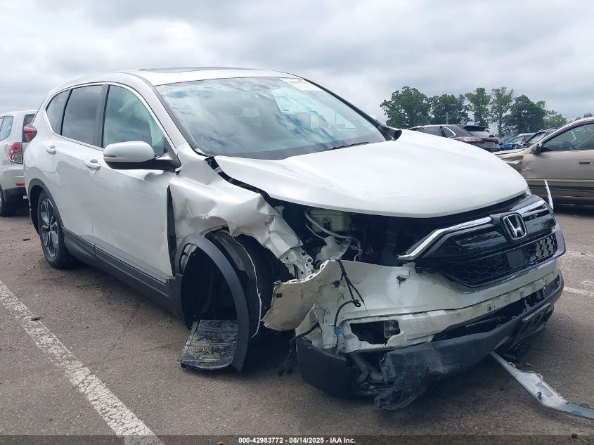 2021 Honda Cr-V Awd Ex VIN: 5J6RW2H54ML010790 Lot: 42983772