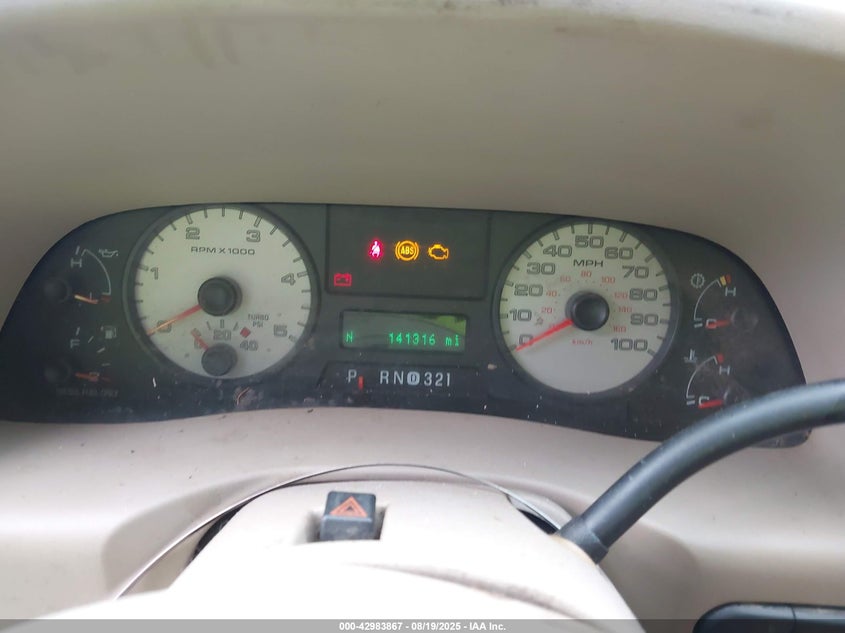 2005 Ford F-250 Lariat/Xl/Xlt VIN: 1FTSW21PX5EB78684 Lot: 42983867