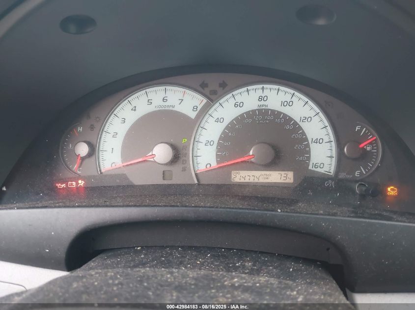 2007 Toyota Camry Se V6 VIN: 4T1BK46KX7U012240 Lot: 42984183