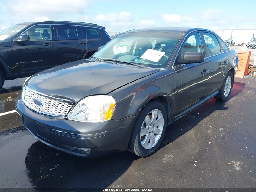 2007 Ford Five Hundred Sel grey sedan gasoline 1FAHP241X7G149150 photo #3