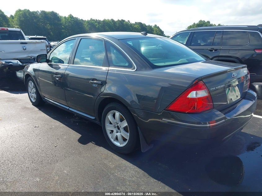 2007 Ford Five Hundred Sel grey sedan gasoline 1FAHP241X7G149150 photo #4