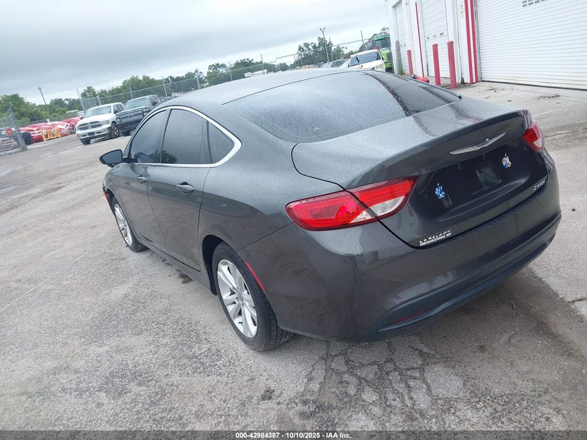 Vin: 1c3cccfb5gn186232, lot: 43478431, chrysler 200 touring 20163