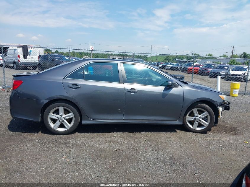 2014 Toyota Camry Se VIN: 4T1BF1FK0EU348494 Lot: 42984693