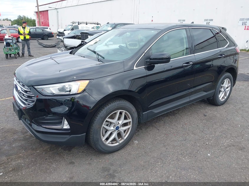 2021 FORD EDGE SEL - 2FMPK4J90MBA55013