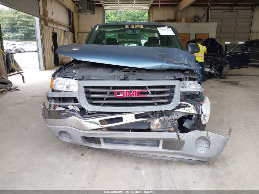 2006 GMC Sierra 1500 Work Truck VIN: 1GTEC19X46Z137109 Lot: 42984898