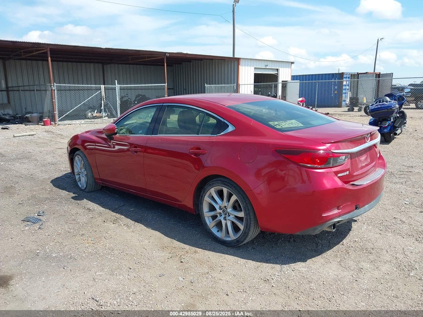 Vin: jm1gj1t64e1136263, lot: 43479073, mazda mazda6 i touring 20143