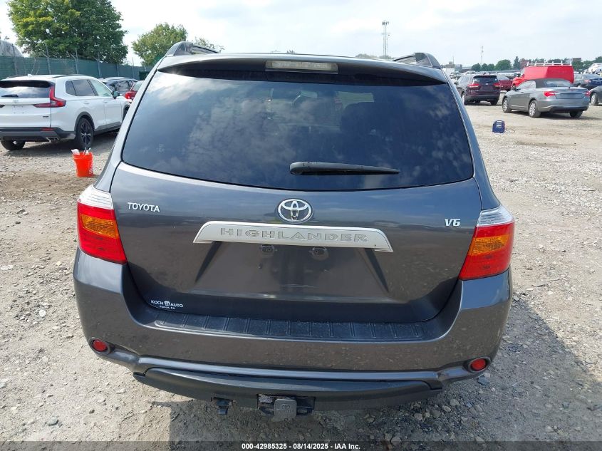 2008 Toyota Highlander VIN: JTEDS41A882025802 Lot: 42985325