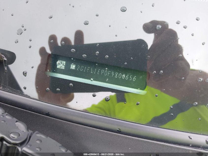 2015 Chevrolet Camaro Zl1 VIN: 2G1FL1EP0F9800656 Lot: 42985413