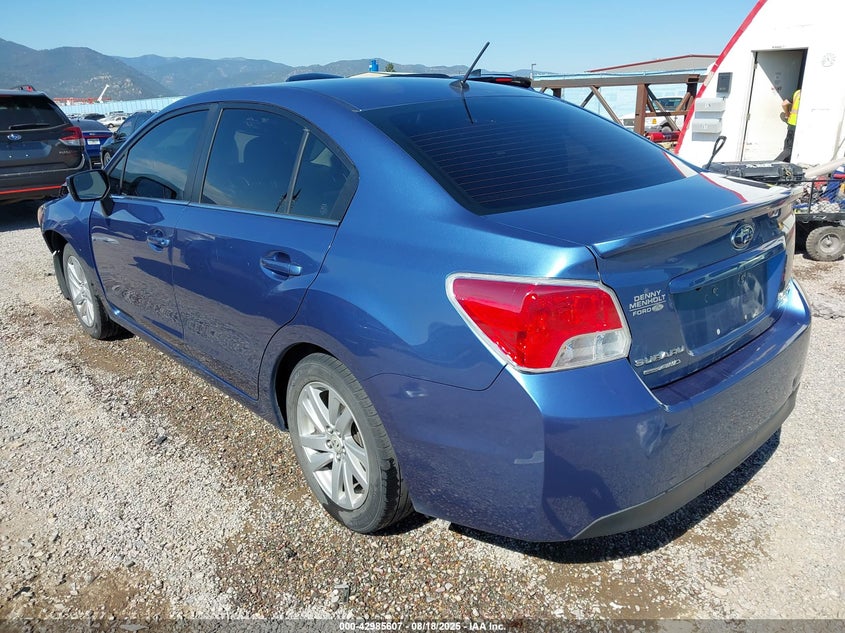 2016 SUBARU IMPREZA auction photo 3