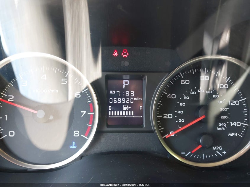 2016 SUBARU IMPREZA auction photo 7