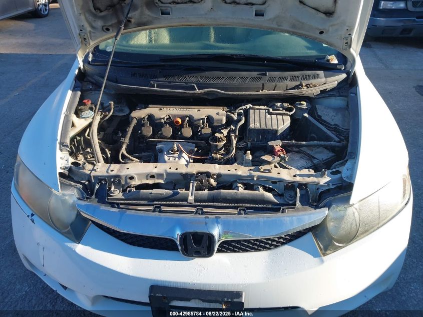 2010 Honda Civic Lx VIN: 19XFA1F53AE071623 Lot: 42985784