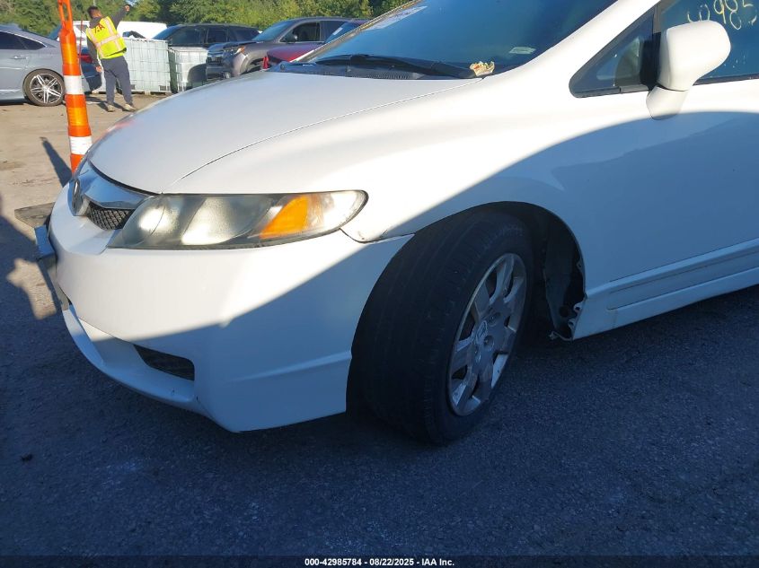 2010 Honda Civic Lx VIN: 19XFA1F53AE071623 Lot: 42985784