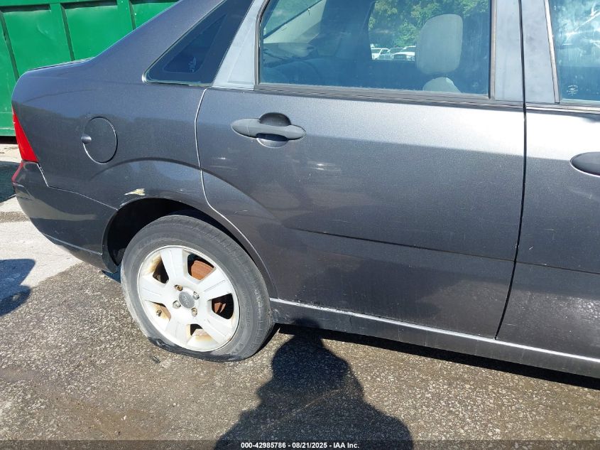 2007 Ford Focus S/Se/Ses VIN: 1FAFP34N77W358156 Lot: 42985786