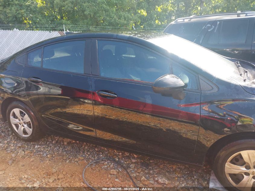 2017 Chevrolet Cruze Ls Auto VIN: 1G1BC5SM3H7106645 Lot: 42985795