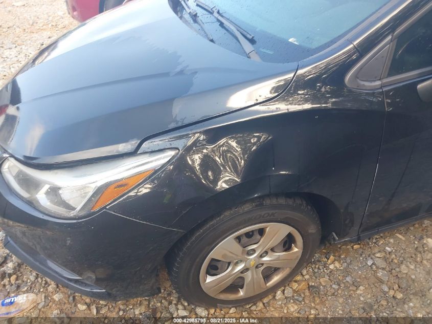 2017 Chevrolet Cruze Ls Auto VIN: 1G1BC5SM3H7106645 Lot: 42985795