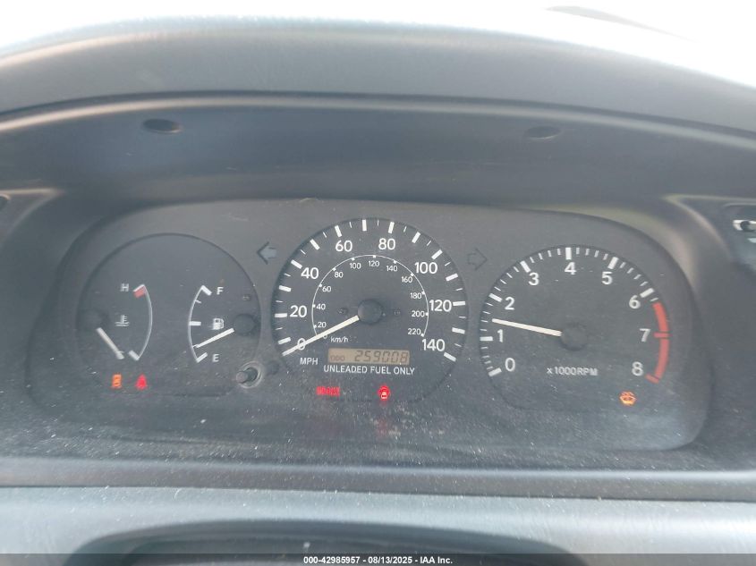 2000 Toyota Camry Le VIN: JT2BG22K1Y0433460 Lot: 42985957