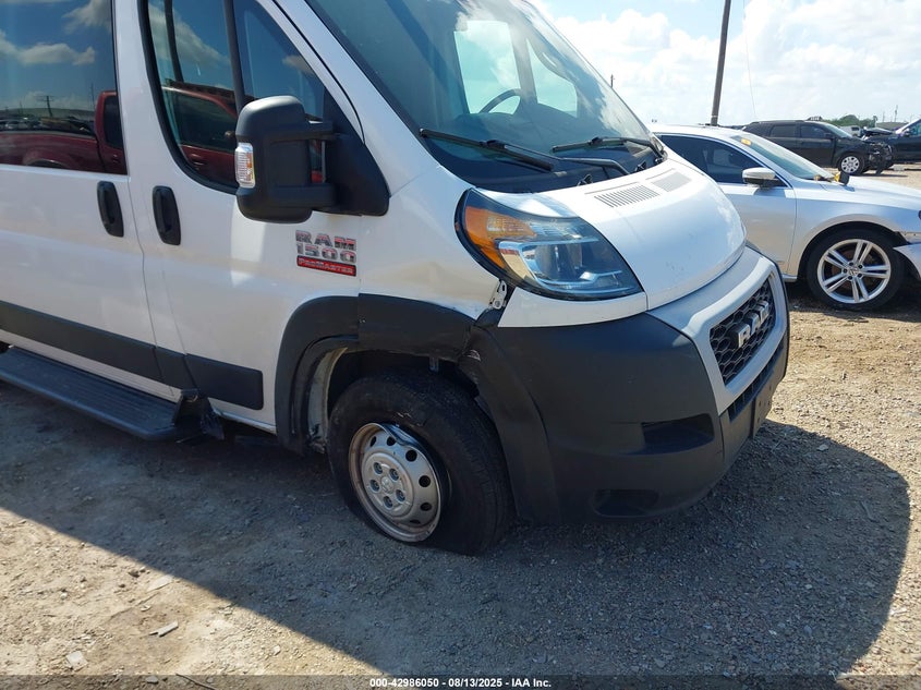 2021 Ram Promaster 1500 High Roof 136 Wb VIN: 3C6LRVBGXME515277 Lot: 42986050