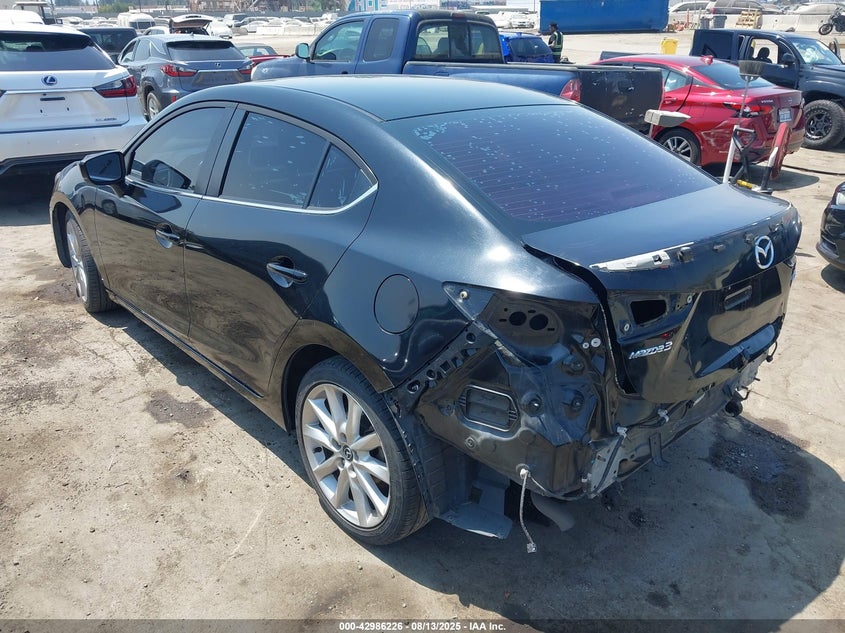 2017 Mazda 3 2.0 Touring Black Lot 111042986226 Vin JM1BN1V78H1102366