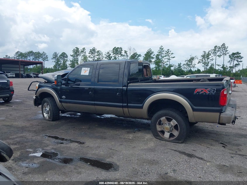 2013 Ford F-350 Lariat VIN: 1FT8W3BT4DEA78607 Lot: 42986248