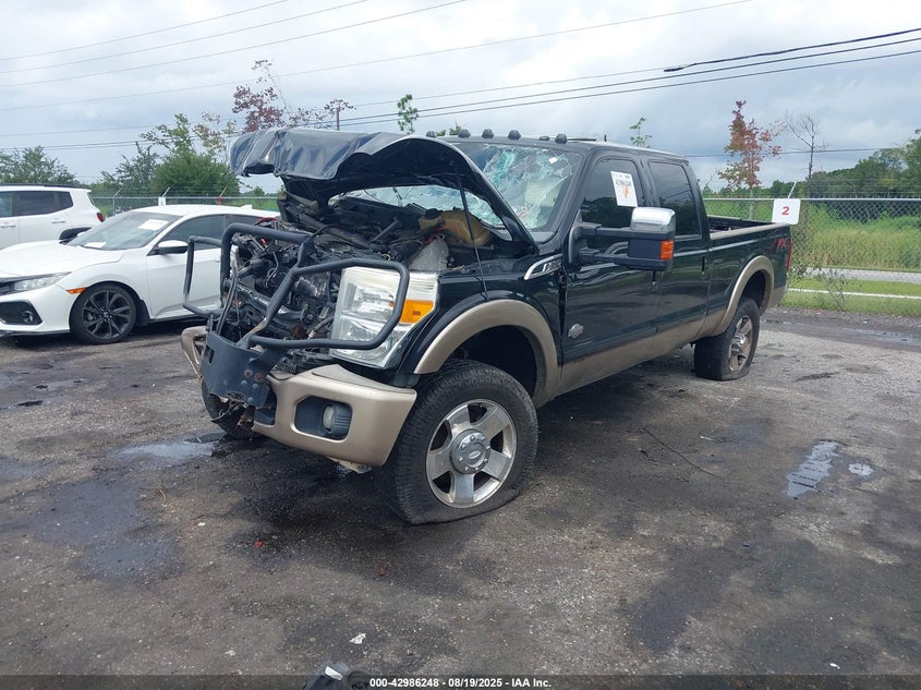1FT8W3BT4DEA78607 2013 FORD F350 photo no. 2