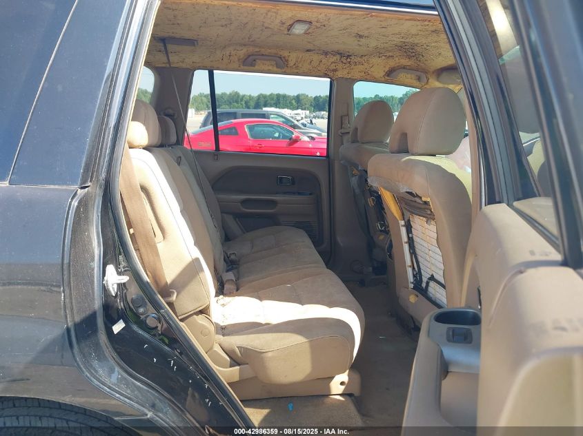 2008 Honda Pilot Ex VIN: 5FNYF18458B013726 Lot: 42986359