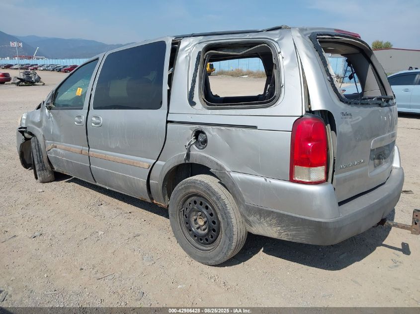 2005 Pontiac Montana Sv6 Fwd VIN: 1GMDV03L55D226748 Lot: 42986428