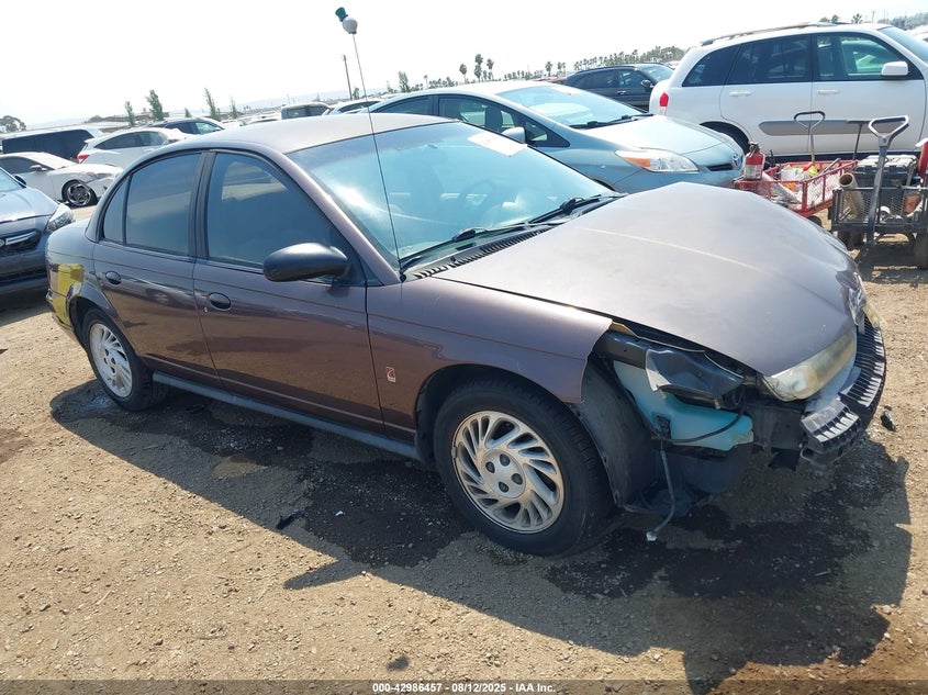 1999 Saturn Sl2 brown sedan gasoline 1G8ZK5276XZ129692 photo #1