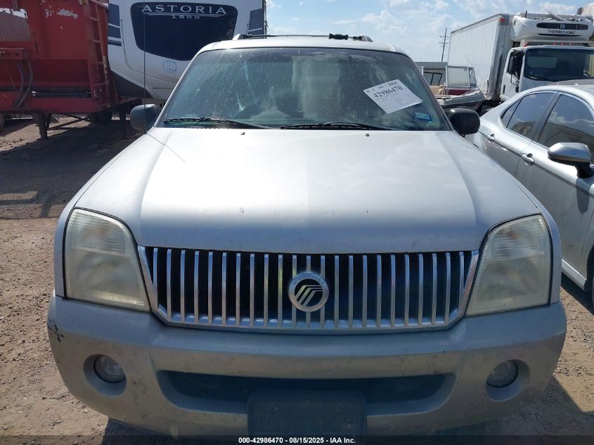 2002 Mercury Mountaineer VIN: 4M2ZU86E82UJ08594 Lot: 42986470